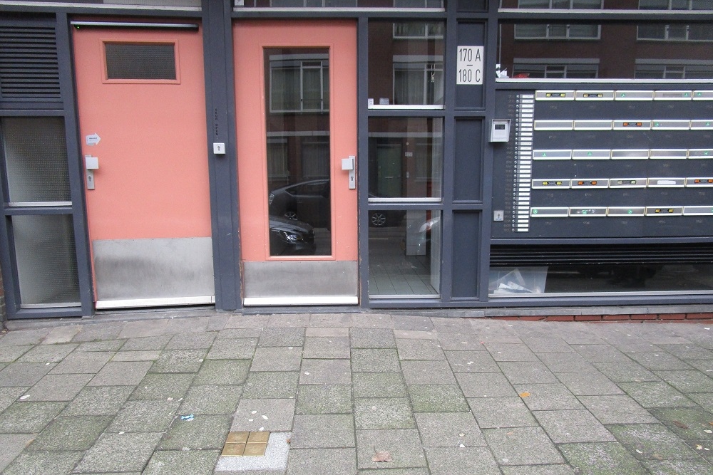 Stumbling Stones Zaagmolenstraat 170b #4