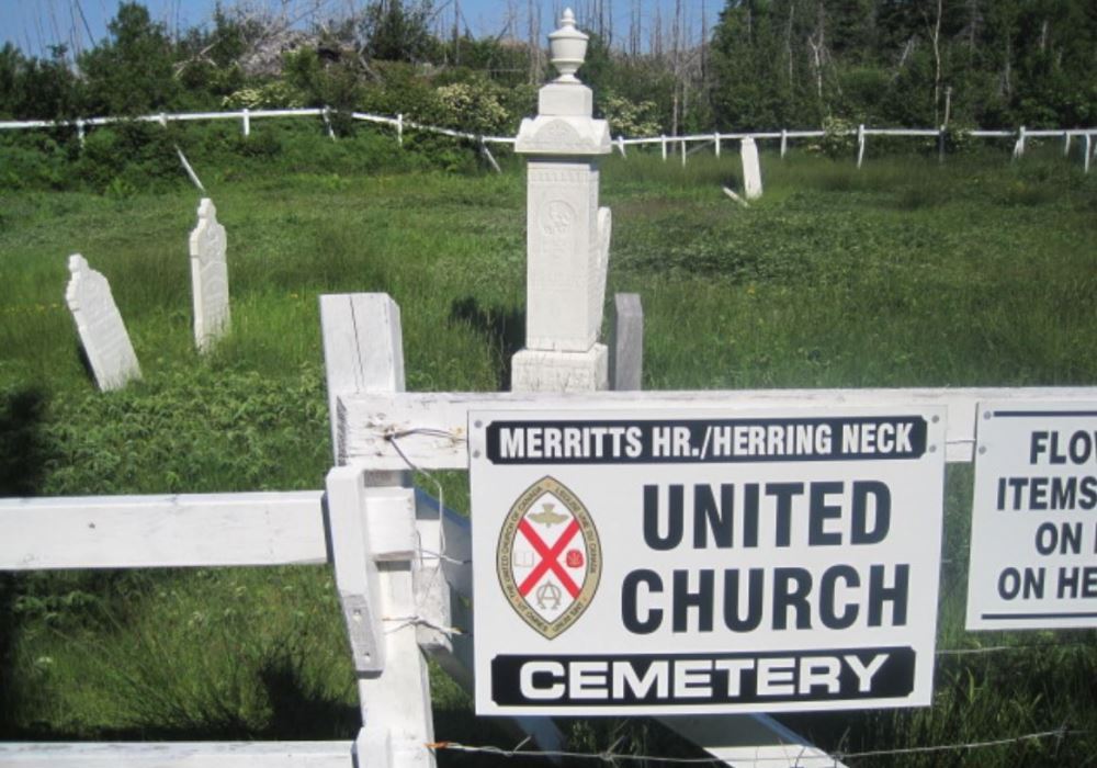 Oorlogsgraf van het Gemenebest Merritt's Harbour United Church Old Cemetery