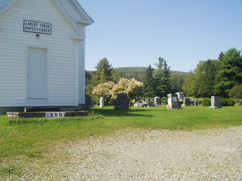 Commonwealth War Grave Larlee Creek Protestant Cemetery