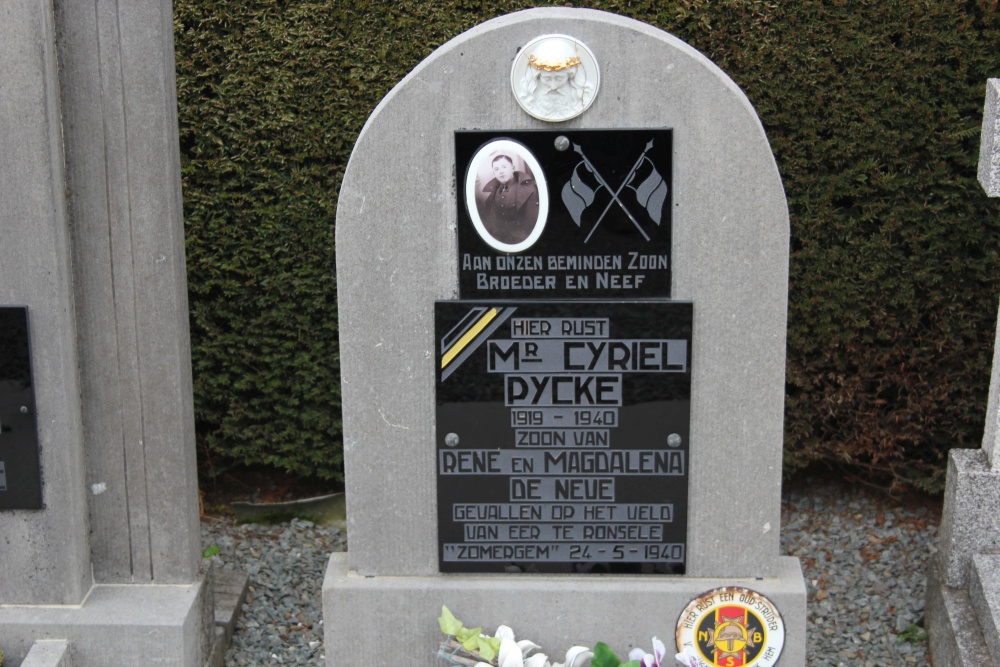 Belgian War Grave Overboelare