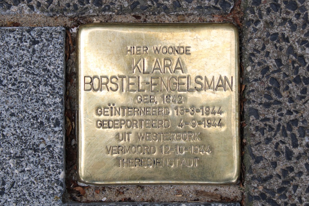 Stolperstein Jonas Danil Meijerplein 18 #1