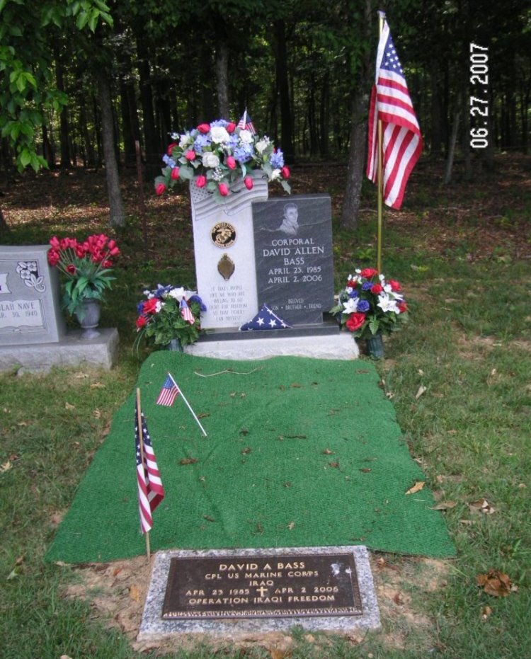 American War Grave Shores Baptist Church Cemetery