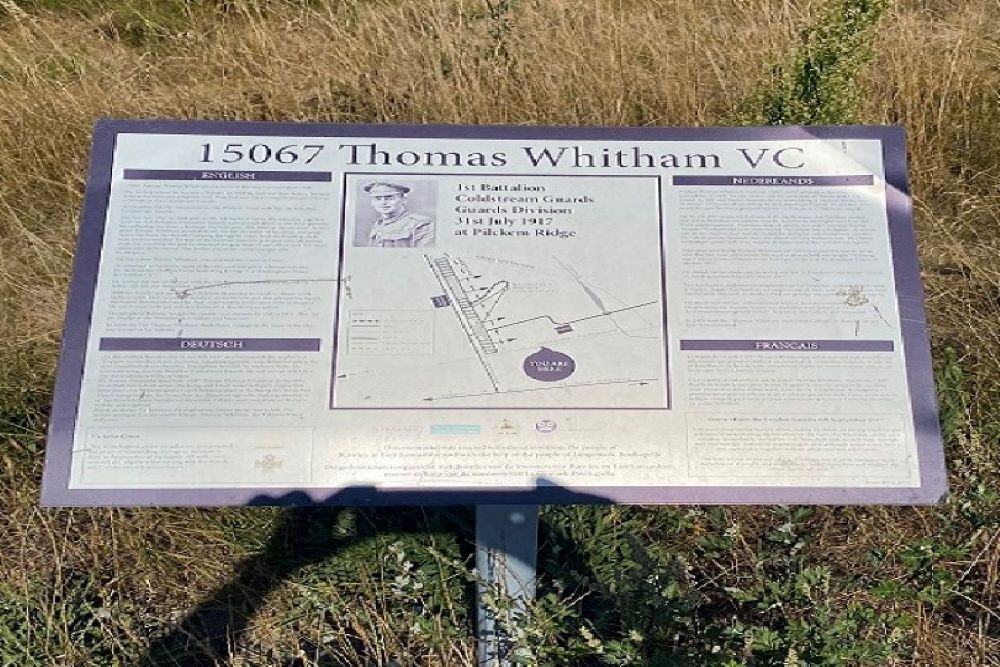 Memorial VC Thomas Whitham