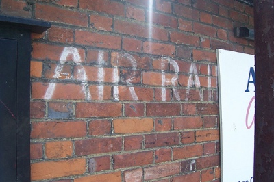 Sign Air Raid Shelter Faversham
