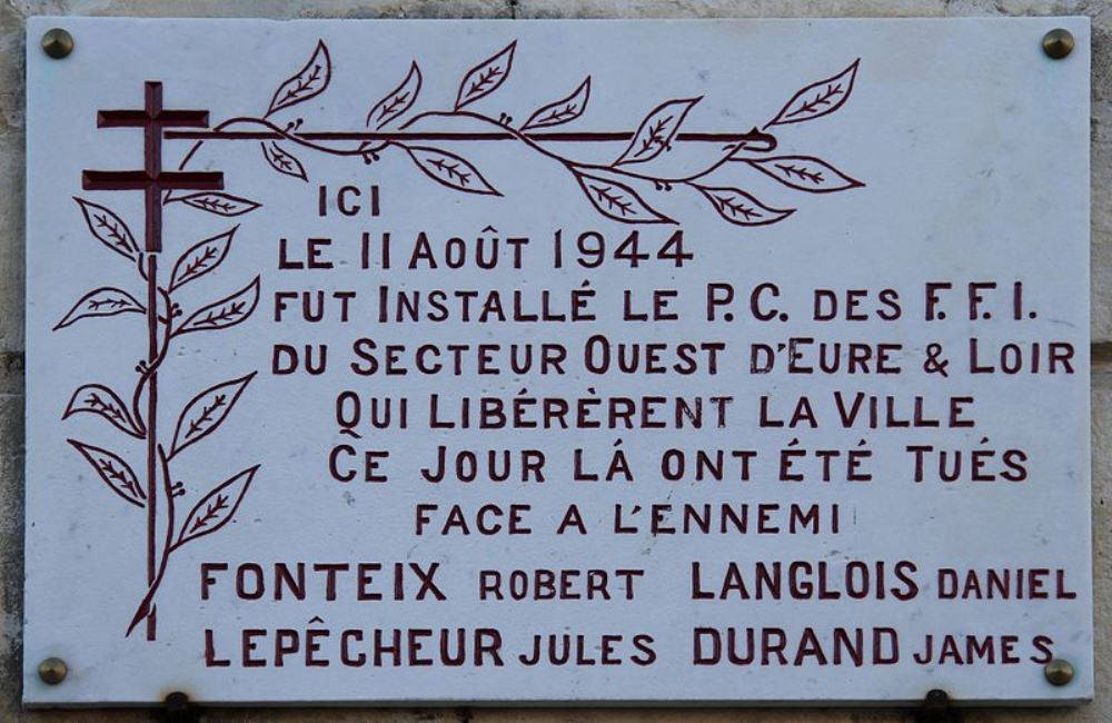 Gedenkteken Bevrijding Nogent-le-Rotrou
