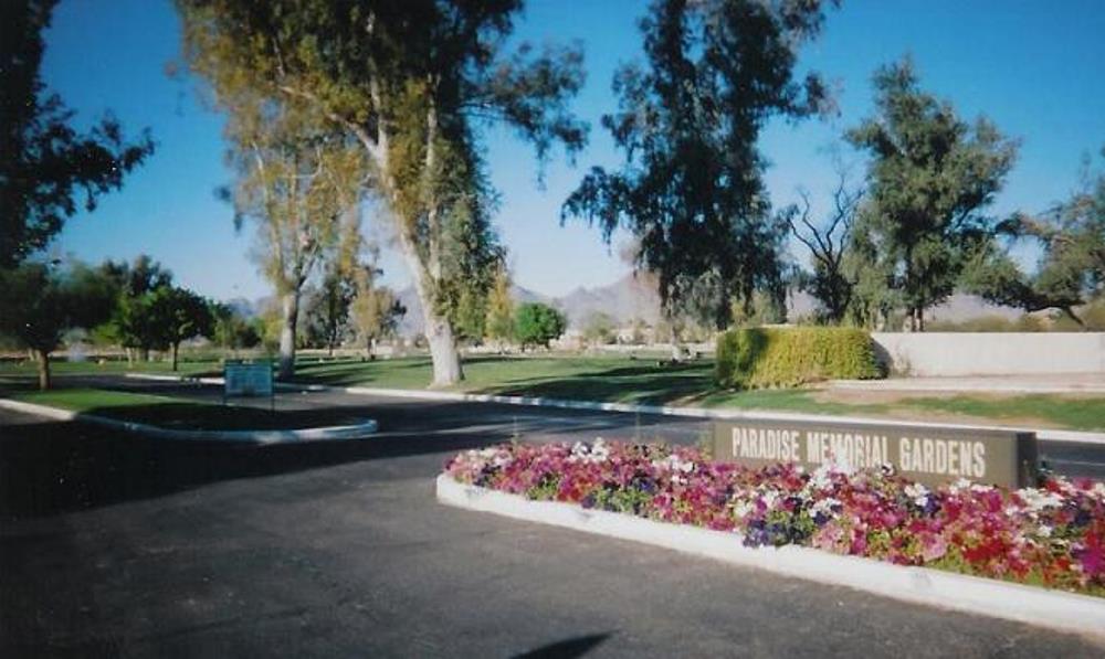 American War Grave Paradise Memorial Gardens