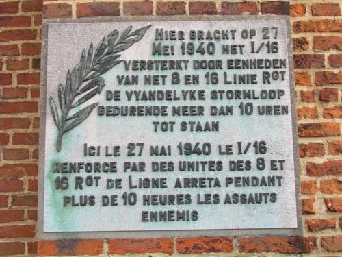 Memorial 27. May 1940 Church Emelgem