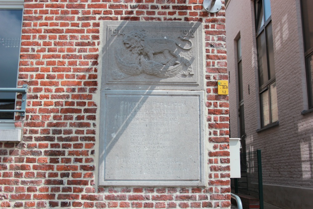 War Memorial Bogaarden