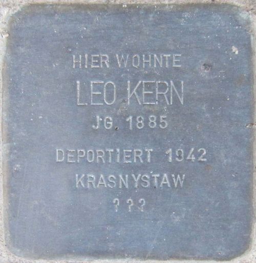 Stolpersteine Godramsteiner Strae 5 #4