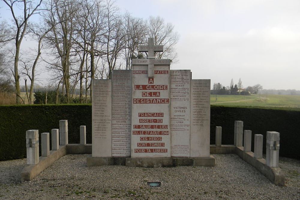 Memorial Killed Resistance-Fighters Saint-Andr-de-Corcy