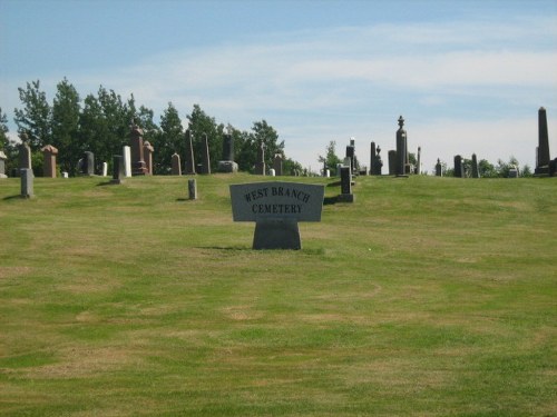 Oorlogsgraf van het Gemenebest West Branch River John Cemetery