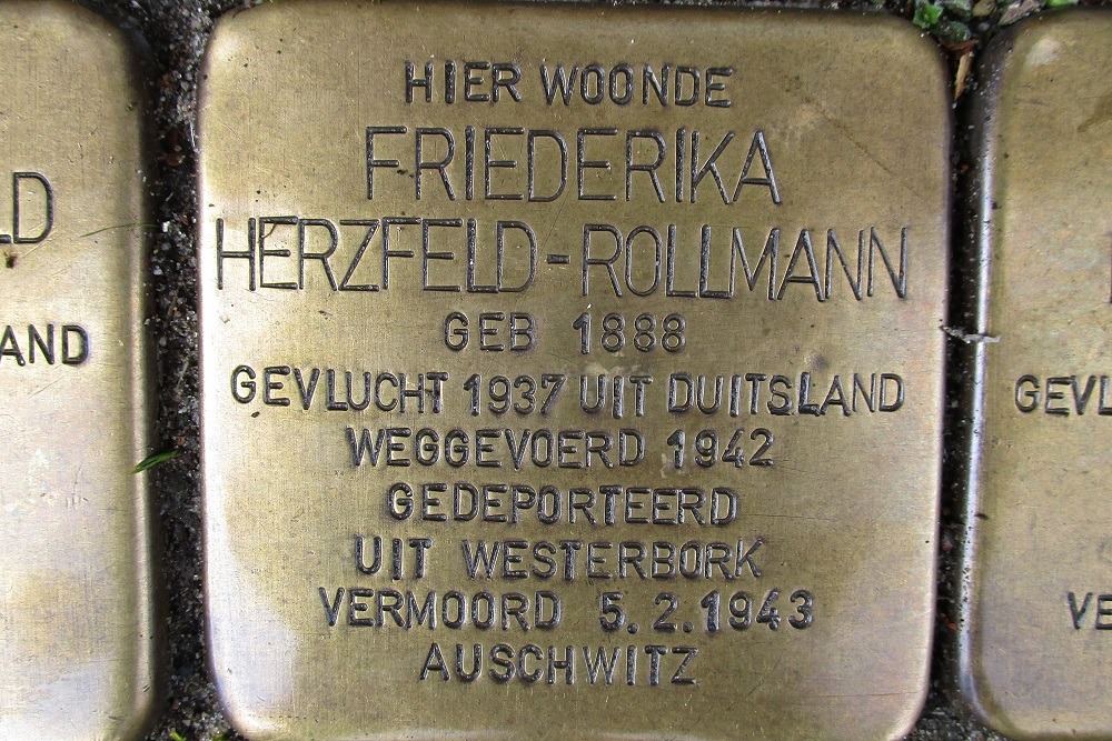 Stolpersteine Beethovenstraat 4 #3