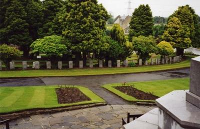 Commonwealth War Graves Grangemouth Grandsable Cemetery