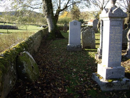 Commonwealth War Grave Essie Old Churchyard