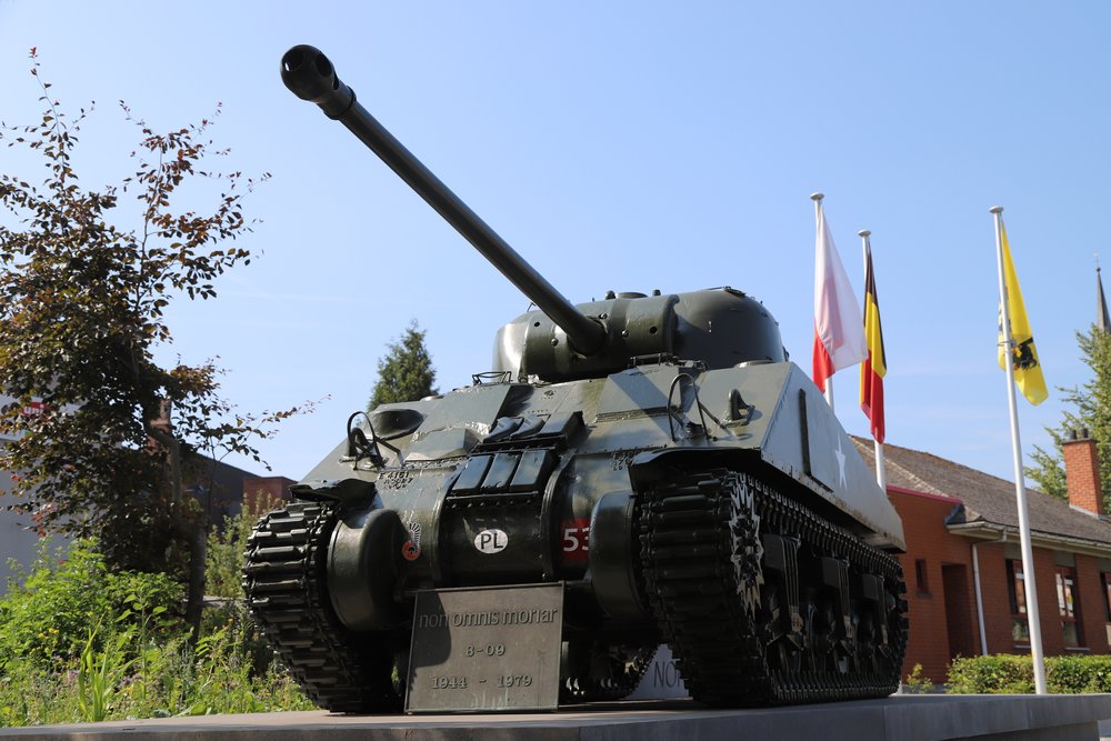 Liberation Memorial - Sherman Firefly Tank Tielt