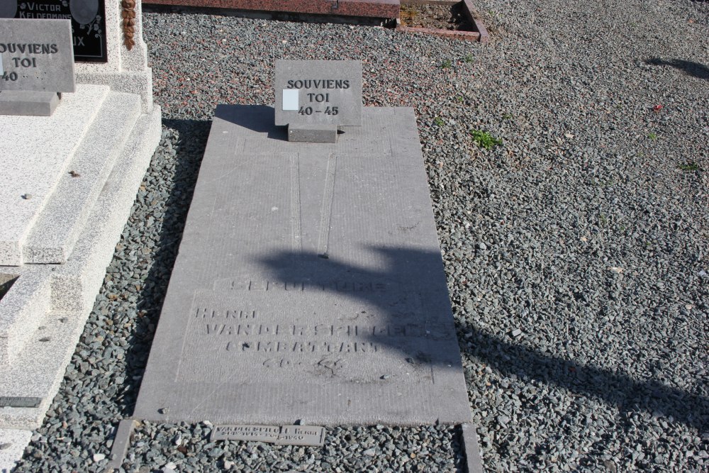 Belgian War Grave Mvergnies