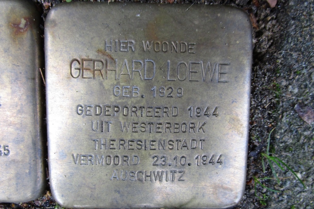 Stolpersteine Kanaalweg 119 #4