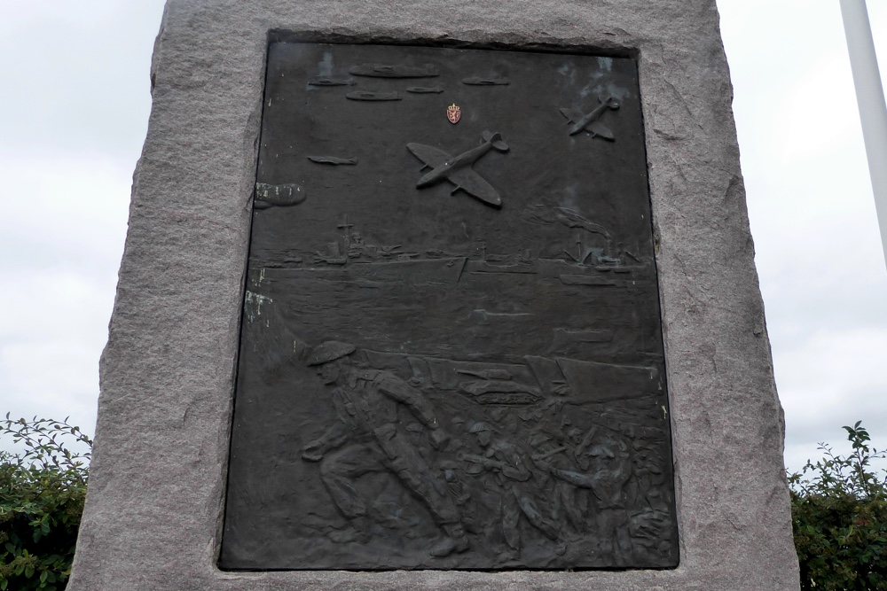 Monument Noorse Soldaten Villons-les-Buissons