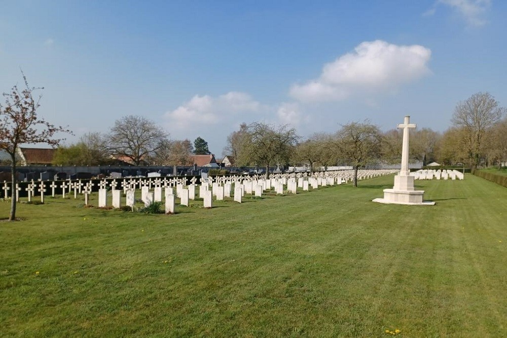 Commonwealth War Graves Habarcq Extension