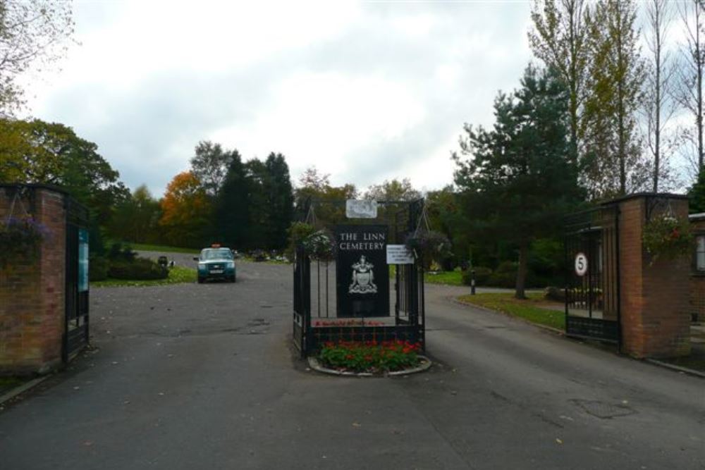 Brits Oorlogsgraf Linn Cemetery