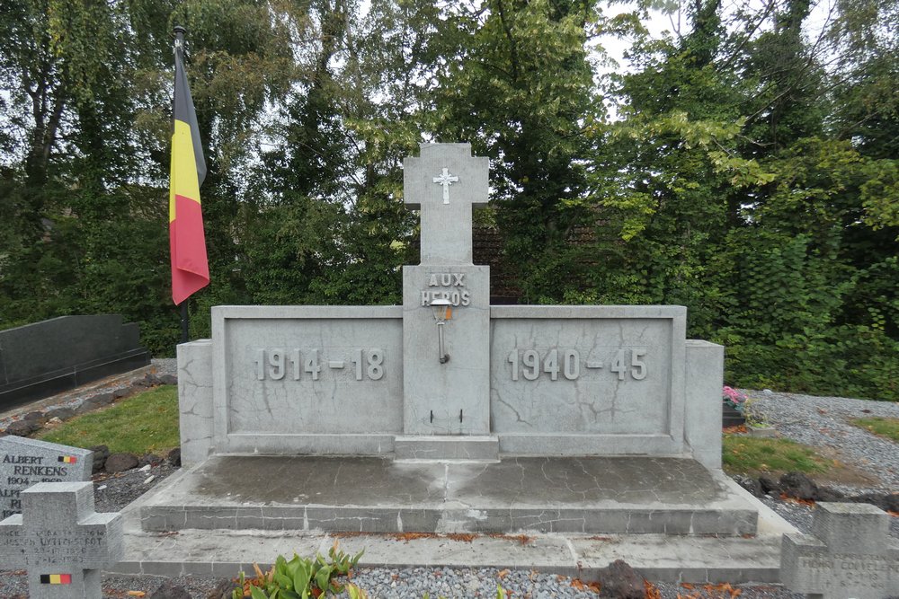 Belgische Oorlogsgraven Remersdaal