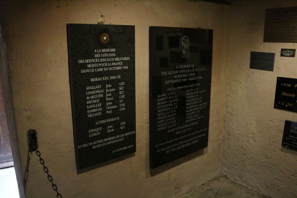 Gedenktekens Geheime Agenten Buchenwald