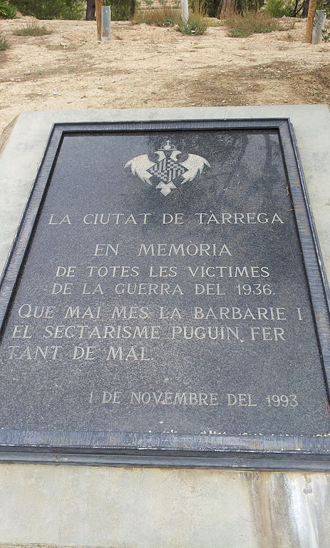 Memorial Victims Spanish Civil War