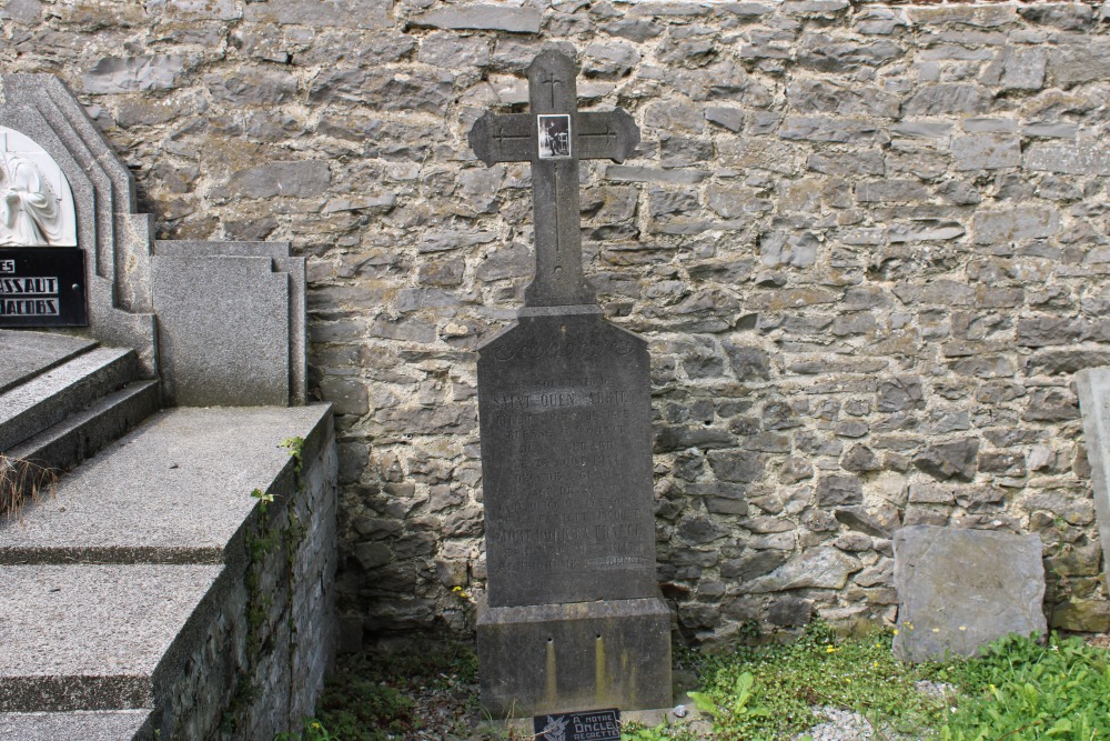 Memorial Cross French Second Lieutenant Adrien de Saint-Ouen