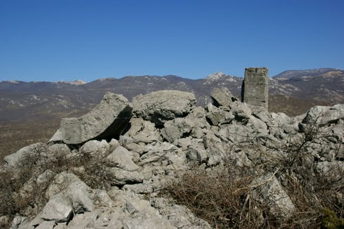 Remains Italian Bunker Grobnik Airfield