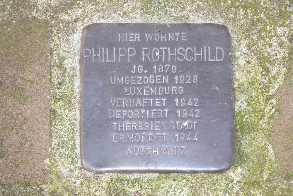 Stolperstein Nebenmaingasse 3