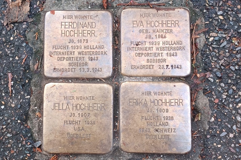 Stolpersteine Kaiserstrae 29 #1