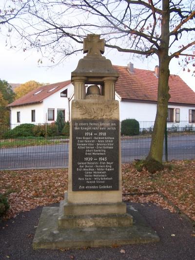 War Memorial Pferdsdorf-Spichra