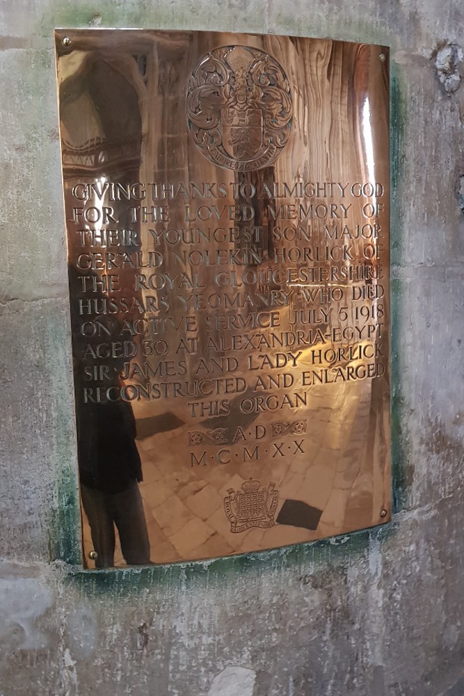 Memorials Gloucester Cathedral #5