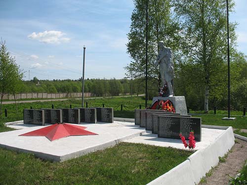 Mass Grave Soviet Soldiers Garbolovo