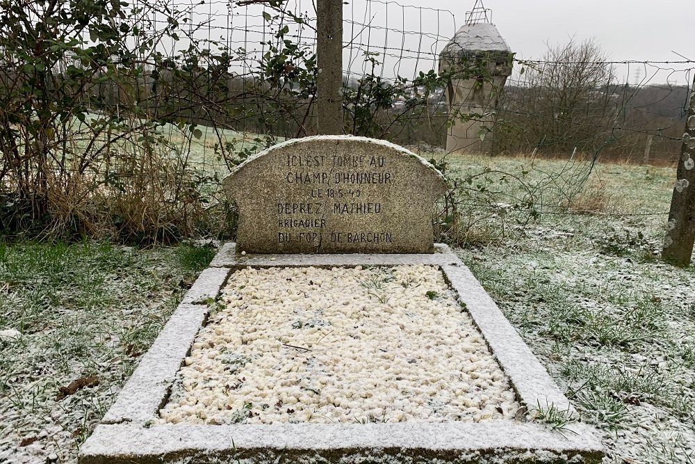 Belgian Gravesite Memorial Mathieu Deprez