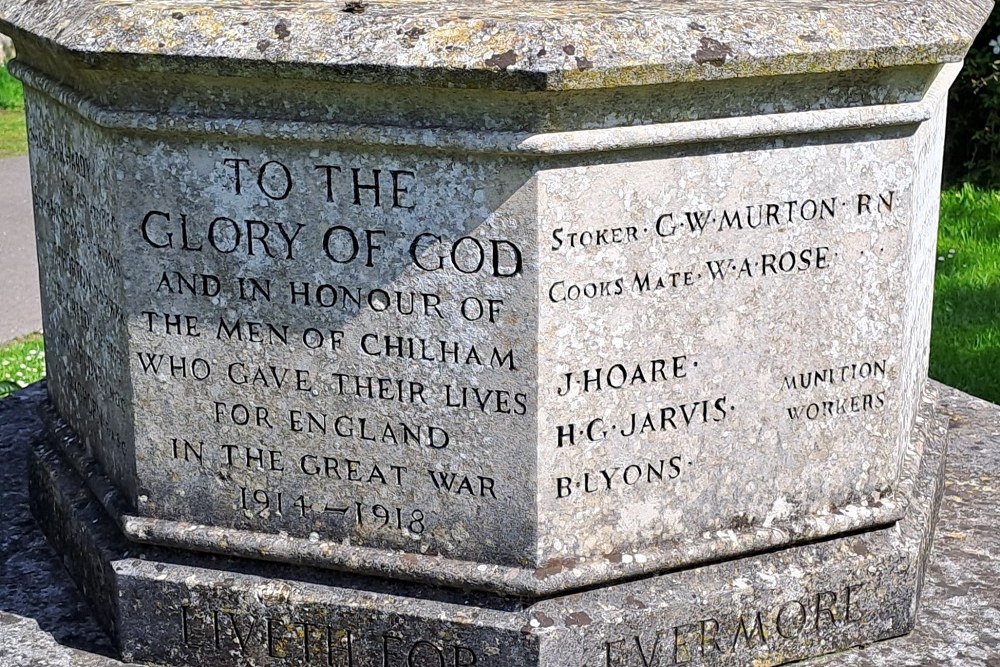 War Memorial Chilham #2