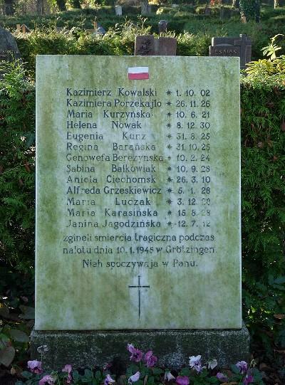 Massagraf Poolse Dwangarbeiders Grtzingen