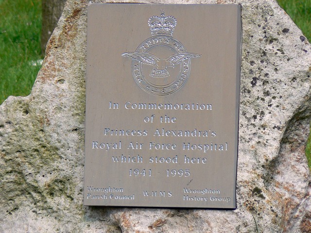 Monument Princess Alexandras Royal Airforce Hospital