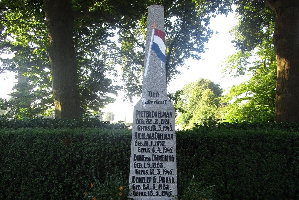 Dutch Resistance Monument Zwammerdam