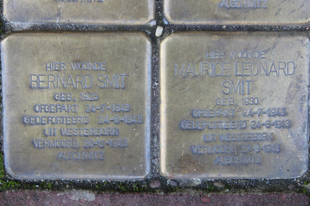 Stolpersteine Eerste Van Swindenstraat 22 #3