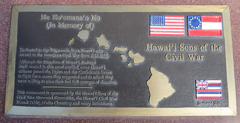 Memorial Civil War Memorial Hawaii