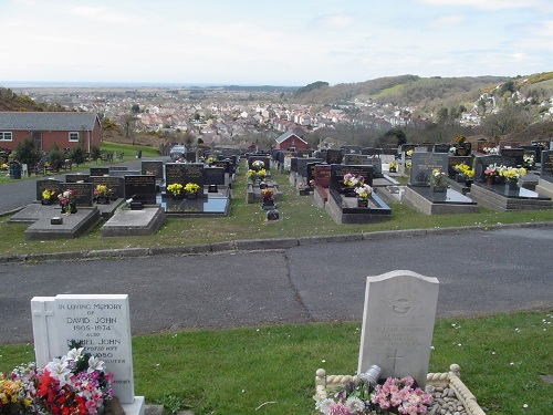 Oorlogsgraven van het Gemenebest Burry Port Cemetery