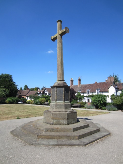 War Memorial Stratford-upon-Avon WW1 & Flag Pole End of WW2