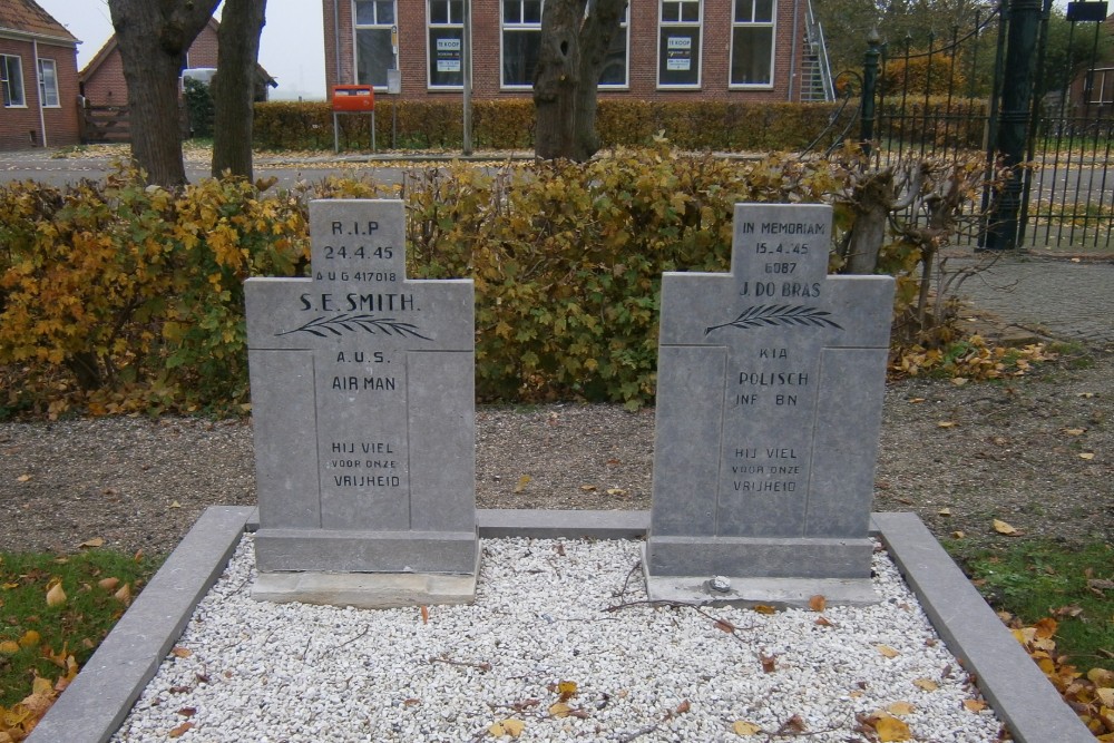 Commonwealth War Grave Protestant Cemetery Nieuw Scheemda