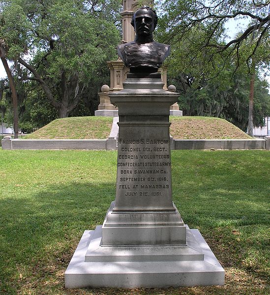 Buste van Colonel Francis S. Bartow