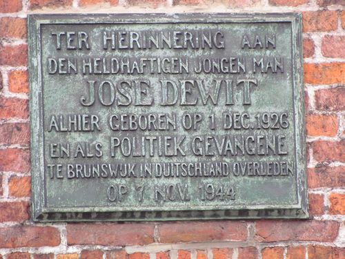 Memorial Jos Dewit Bruges