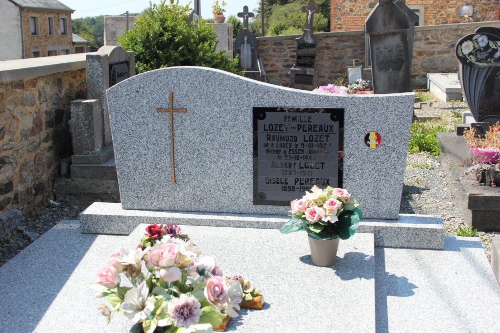 Belgian War Grave Lorcy