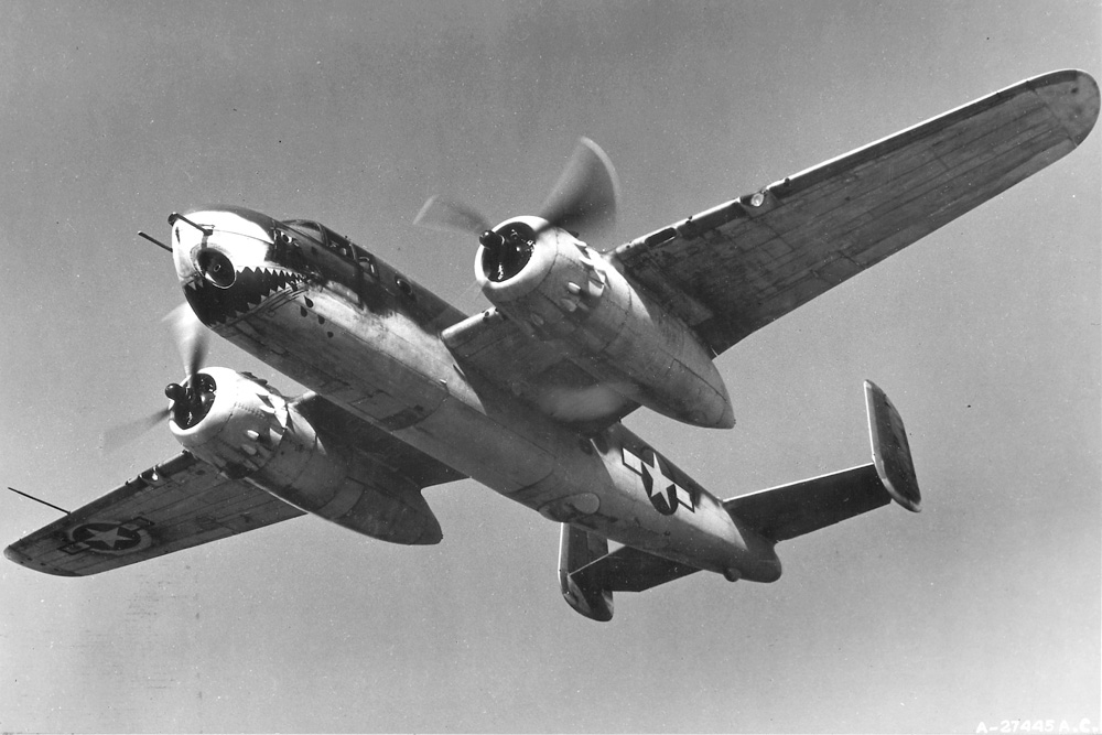 Crashlocatie B-25G-5 Mitchell 42-64850