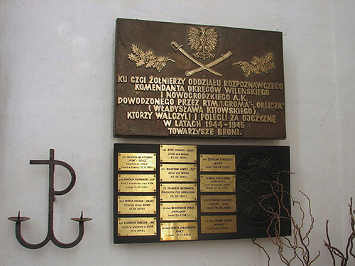 Gedenktekens 1939-1951 St. Maria Kerk