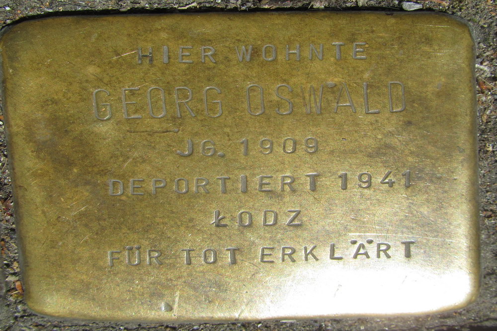 Stolpersteine Weidengasse 30 #3